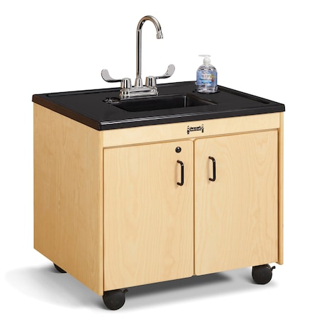 Jonti-Craft Clean Hands Helper Portable Sink, 26 in. Counter, Plastic Sink 1370JC